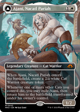 Ajani, Nacatl Pariah (Borderless) (MH3-442) - Modern Horizons 3 Foil