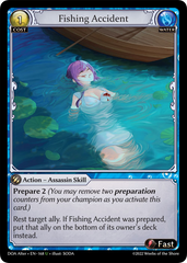 Grand Archive TCG: Fishing Accident - EN - DOA-168 (Dawn of Ashes, U)