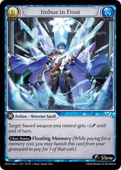 Grand Archive TCG: Imbue in Frost - EN - DOA-175 (Dawn of Ashes, C)