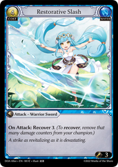 Grand Archive TCG: Restorative Slash - EN - DOA-185 (Dawn of Ashes, C)