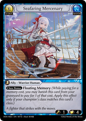 Grand Archive TCG: Seafaring Mercenary - EN - DOA-187 (Dawn of Ashes, C, Foil)