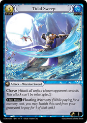 Grand Archive TCG: Tidal Sweep - EN - DOA-195 (Dawn of Ashes, R)