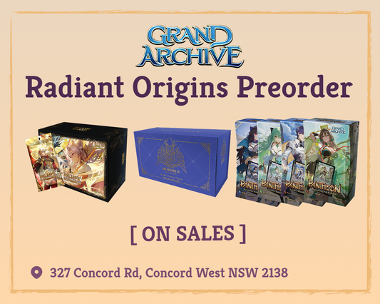 ✨🌟 Grand Archive: Radiant Origins — 1st Edition PREORDER Now ON SALE! 🌟✨