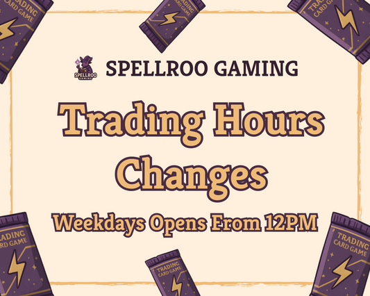 📢 TRADING HOURS UPDATE – SPELLROO GAMING