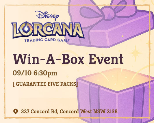 🃏✨ Lorcana Win-A-Box @ SPELLROO GAMING ✨🃏