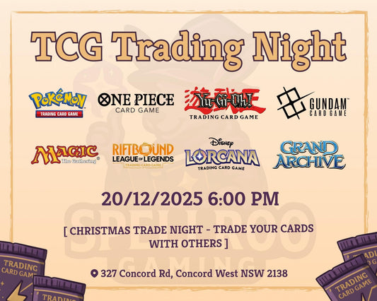 ✨📦 TCG Trading Night @ SPELLROO GAMING 📦✨