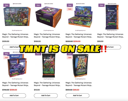 🐢🔥 Magic: The Gathering — Teenage Mutant Ninja Turtles NOW AVAILABLE! 🔥🐢
