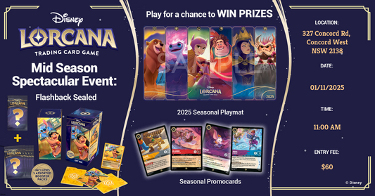 🃏✨ SPELLROO GAMING 11.1 Disney Lorcana TCG Mid-Season Spectacular (Sealed) ✨🃏