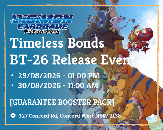 🔥 Digimon Card Game — TIMELESS BONDS [BT-26] Release Event @ SPELLROO GAMING 🔥