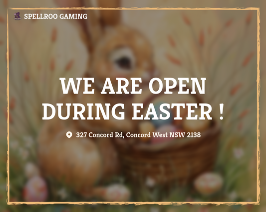 🐣🌸 Easter Opening Hours @ SPELLROO GAMING 🌸🐣