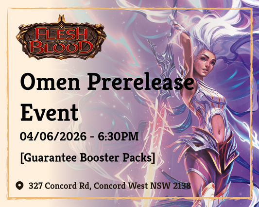 ⚡🌩️ Flesh and Blood: Omens of the Third Age Pre-Release @ SPELLROO GAMING 🌩️⚡
