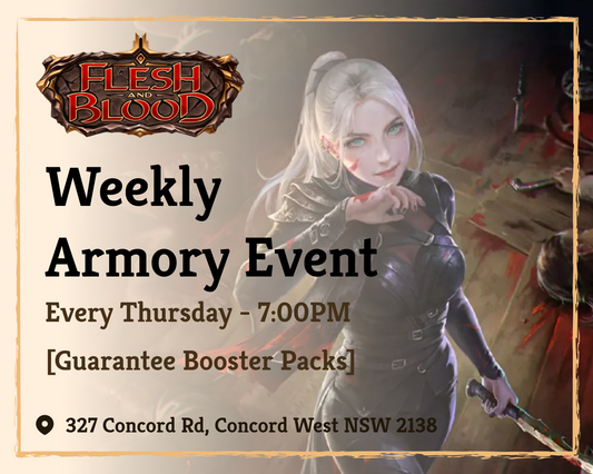 🩸⚔️ Flesh and Blood TCG — Weekly Armory Event @ SPELLROO GAMING ⚔️🩸