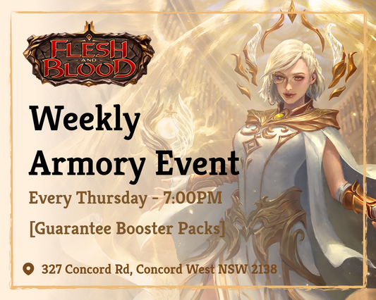 🩸⚔️ Flesh and Blood TCG — Weekly Armory Event @ SPELLROO GAMING ⚔️🩸