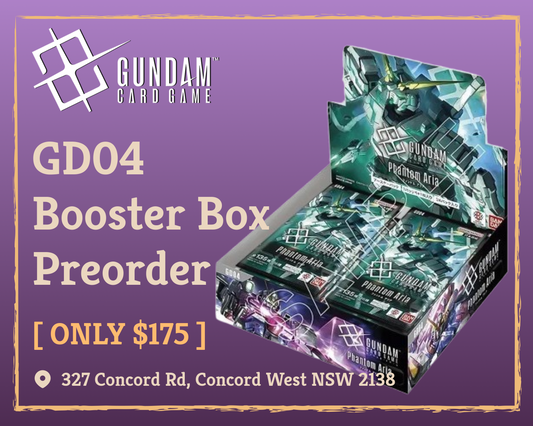 🤖✨ Gundam Card Game GD04 – Phantom Aria Booster Box Preorders Now Open! ✨🤖
