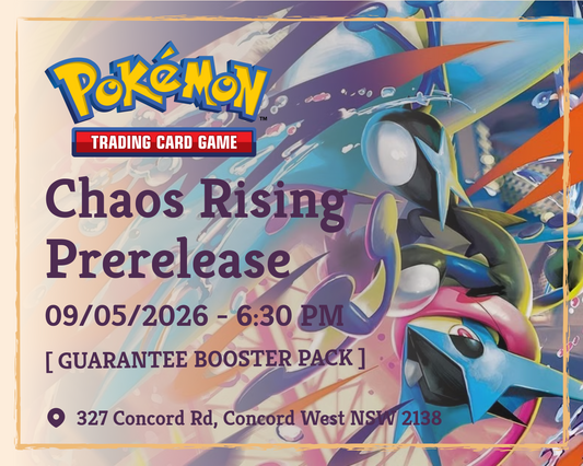 ⚡🎴 Pokémon TCG: Chaos Rising Prerelease @ SPELLROO GAMING 🎴⚡