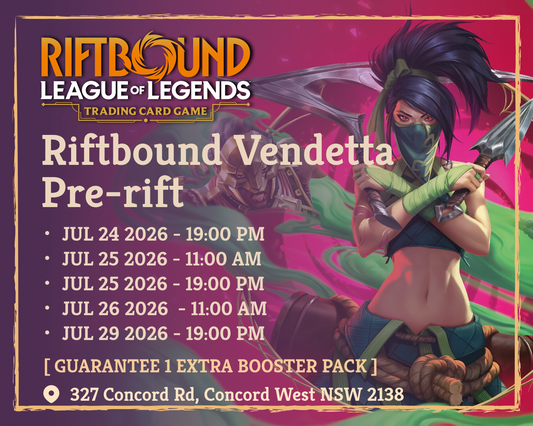 ⚔️ Riftbound: League of Legends TCG — Vendetta Pre-Rift @ SPELLROO GAMING ⚔️