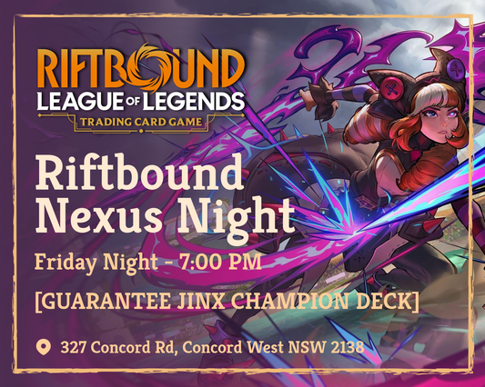 ⚔️✨ Riftbound Nexus Night @ SPELLROO GAMING ✨⚔️