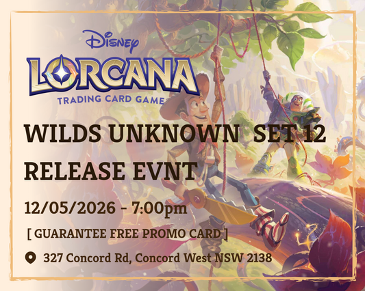 ✨🚀 Disney Lorcana: Set 12 — Wilds Unknown Release Event @ SPELLROO GAMING 🚀✨