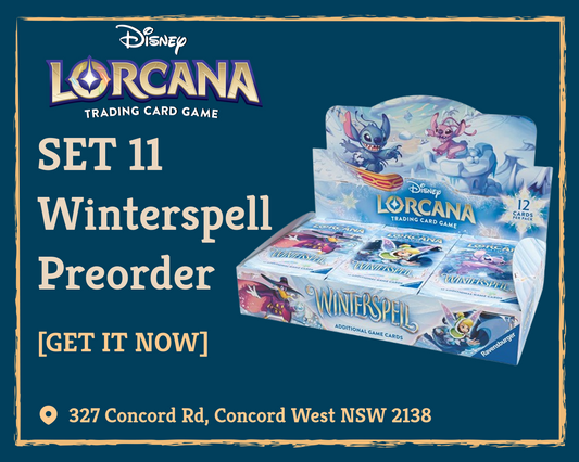 ❄️✨ Disney Lorcana TCG — Set 11: Winterspell Pre-Orders Now Open @ SPELLROO GAMING ✨❄️