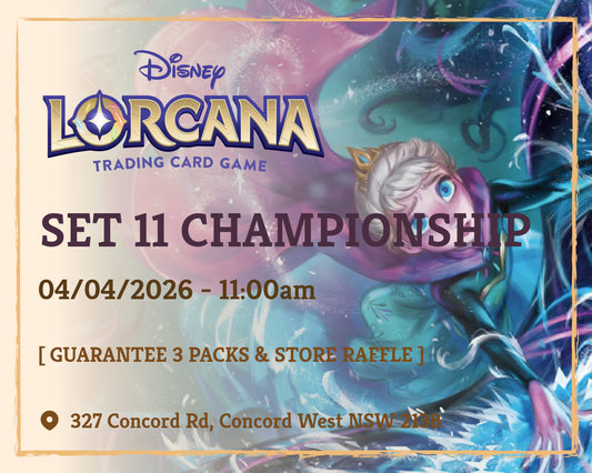 ✨🏆 Disney Lorcana TCG — Winterspell Set Championship @ SPELLROO GAMING 🏆✨