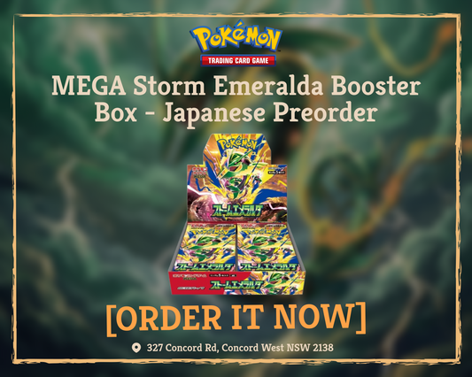 🌪️ Pokémon TCG M6: MEGA Storm Emeralda (Japanese) – Preorders Now Live! 🌪️