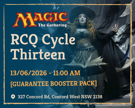 🏆⚔️ MTG ANZ SUPER SERIES WPN QUALIFIER – RCQ CYCLE 13 ⚔️🏆