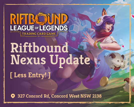 🎉 Riftbound Nexus Night – Updated! 🎉