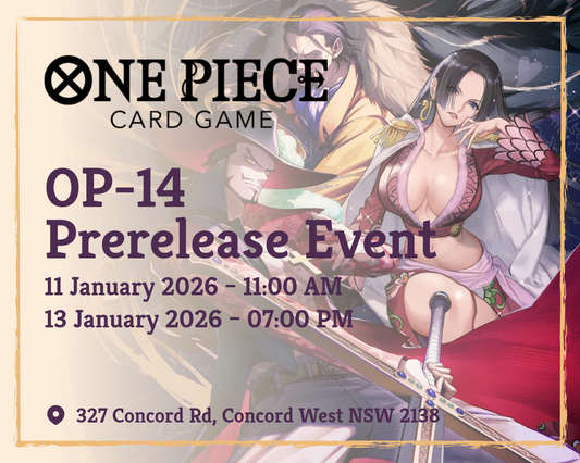 📢 Important Update (FINAL): ONE PIECE OP-14 Pre-Release Events @ SPELLROO GAMING 📢