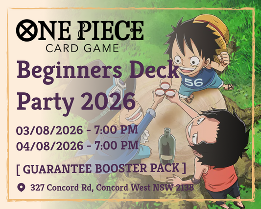 🏴☠️ ONE PIECE CARD GAME – Beginners Deck Party 2026 is Here! 🏴☠️