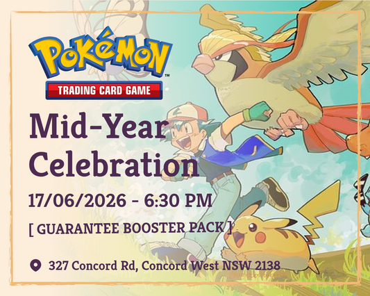 ⚡🎉 Pokémon TCG Mid-Year Celebration @ SPELLROO GAMING 🎉⚡