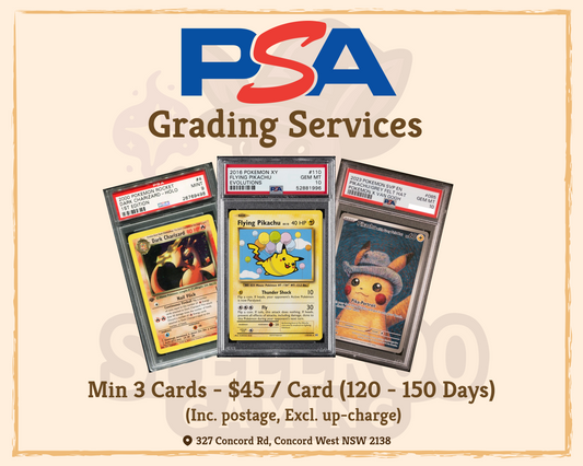 ✨🟥 PSA Grading Services Now Available @ SPELLROO GAMING 🟥✨