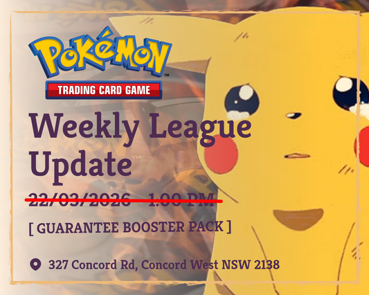 ⚠️ Pokémon Weekly League Update @ SPELLROO GAMING ⚠️