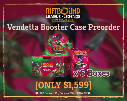 ⚡🔥 Riftbound: Vendetta Booster Case PREORDER NOW OPEN 🔥⚡
