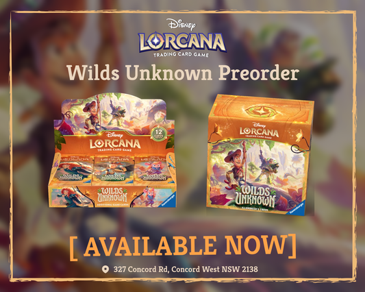🔥✨ Disney Lorcana — Wilds Unknown Preorders Now Open @ SPELLROO GAMING ✨🔥