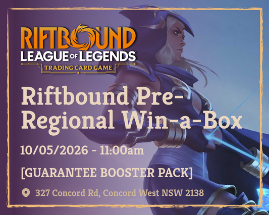 ⚔️🔥 Riftbound: League of Legends TCG — Unleashed Pre-Regional Win-a-Box @ SPELLROO GAMING 🔥⚔️