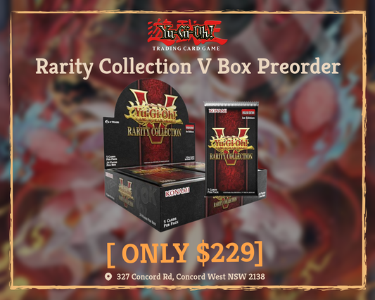 🔥 Yu-Gi-Oh! Rarity Collection V — Booster Box Pre-Orders LIVE NOW! 🔥 @ SPELLROO GAMING