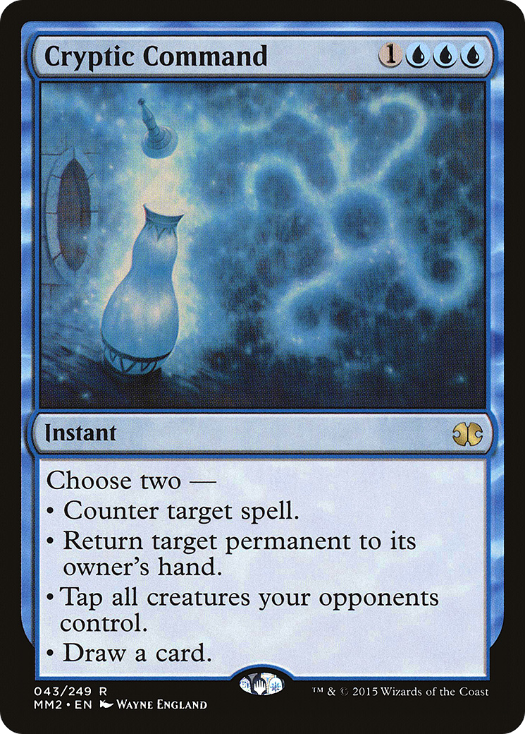 Cryptic Command (MM2-043) - Modern Masters 2015