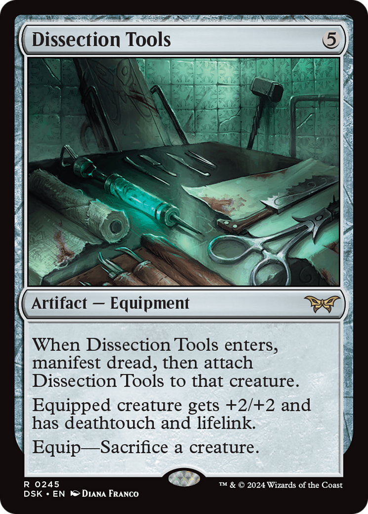 Dissection Tools (DSK-245) - Duskmourn: House of Horror Foil