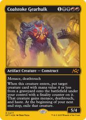 Coalstoke Gearhulk (First-Place Foil) (DFT-477) - Aetherdrift Foil