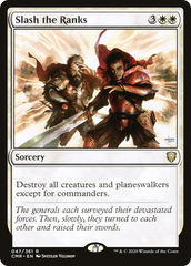 Slash the Ranks (CMR-047) - Commander Legends Foil