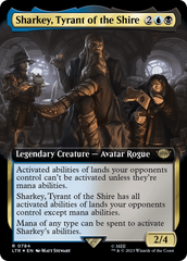 Sharkey, Tyrant of the Shire (Extended Art) (Surge Foil) (LTR-784) - The Lord of the Rings: Tales of Middle-earth: (Extended Art) Foil