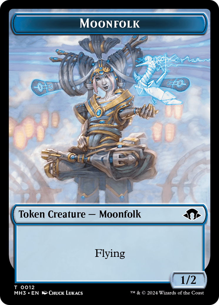 Moonfolk (TMH3-012) - Modern Horizons 3 Tokens Foil