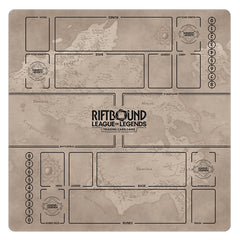 Riftbound: League of Legends TCG: Two-Player Playmat (3mm) - Map - English