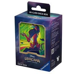 Disney Lorcana TCG: Set 6 - Azurite Sea - Scar Deck Box