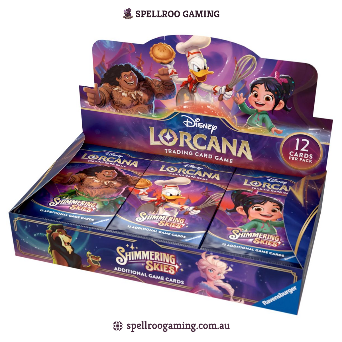 Disney Lorcana TCG: Set 5 - Shimmering Skies Booster Box - English