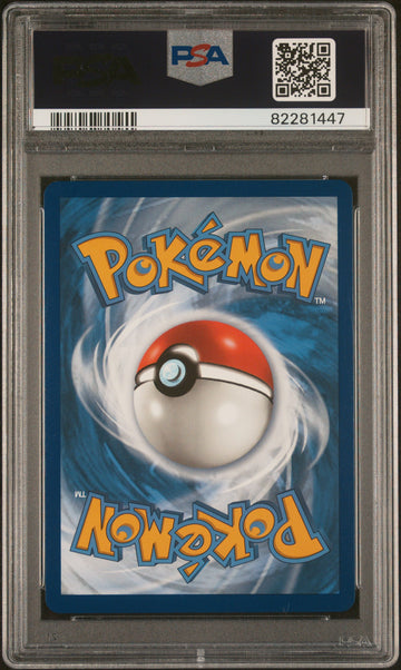 Team Magma's Groudon EX 15 XY Double Crisis PSA 8 back - cert 113638348
