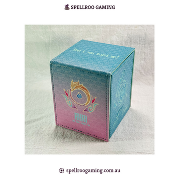 Riftbound: League of Legends TCG: Ahri Deck Box - Display Window - Fits 80 Cards - English