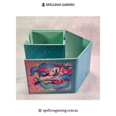 Riftbound: League of Legends TCG: Ahri Deck Box - Display Window - Fits 80 Cards - English