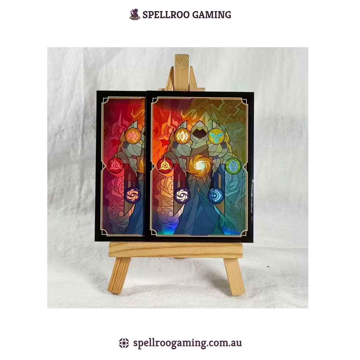 Riftbound: League of Legend TCG: Runes Standard Sleeves - 25pc - 66 x 92 mm -  English