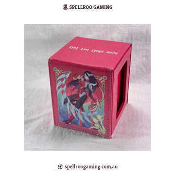 Riftbound: League of Legends TCG: Irelia Deck Box - Display Window - Fits 80 Cards - English